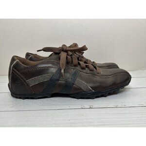 Skechers Talus Ultimatum Leather Lace up Sneakers Mens Shoes Brown US Size 8